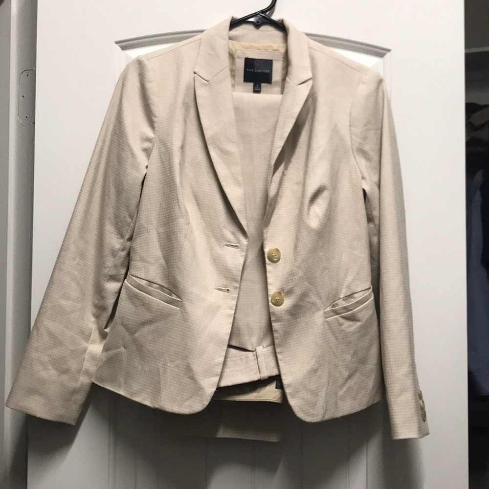 Khaki pant and suit jacket